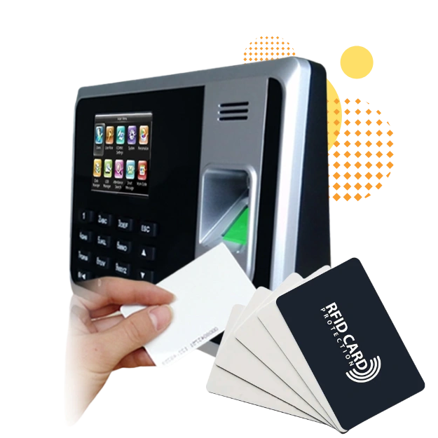 Biomatric RFID Card System 